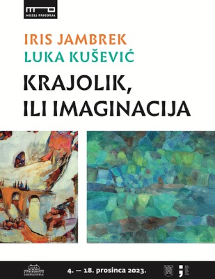 Otvorenje izložbe likovnih radova Iris Jambrek i Luke Kuševića: Krajolik, ili imaginacija